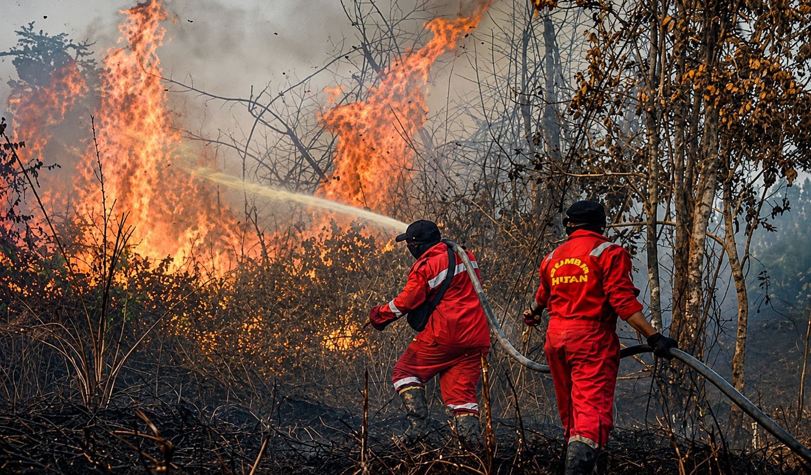 Indonesia Kenal Pasti 198 Suspek Kes Kebakaran Hutan, 57 Entiti Perniagaan Disiasat