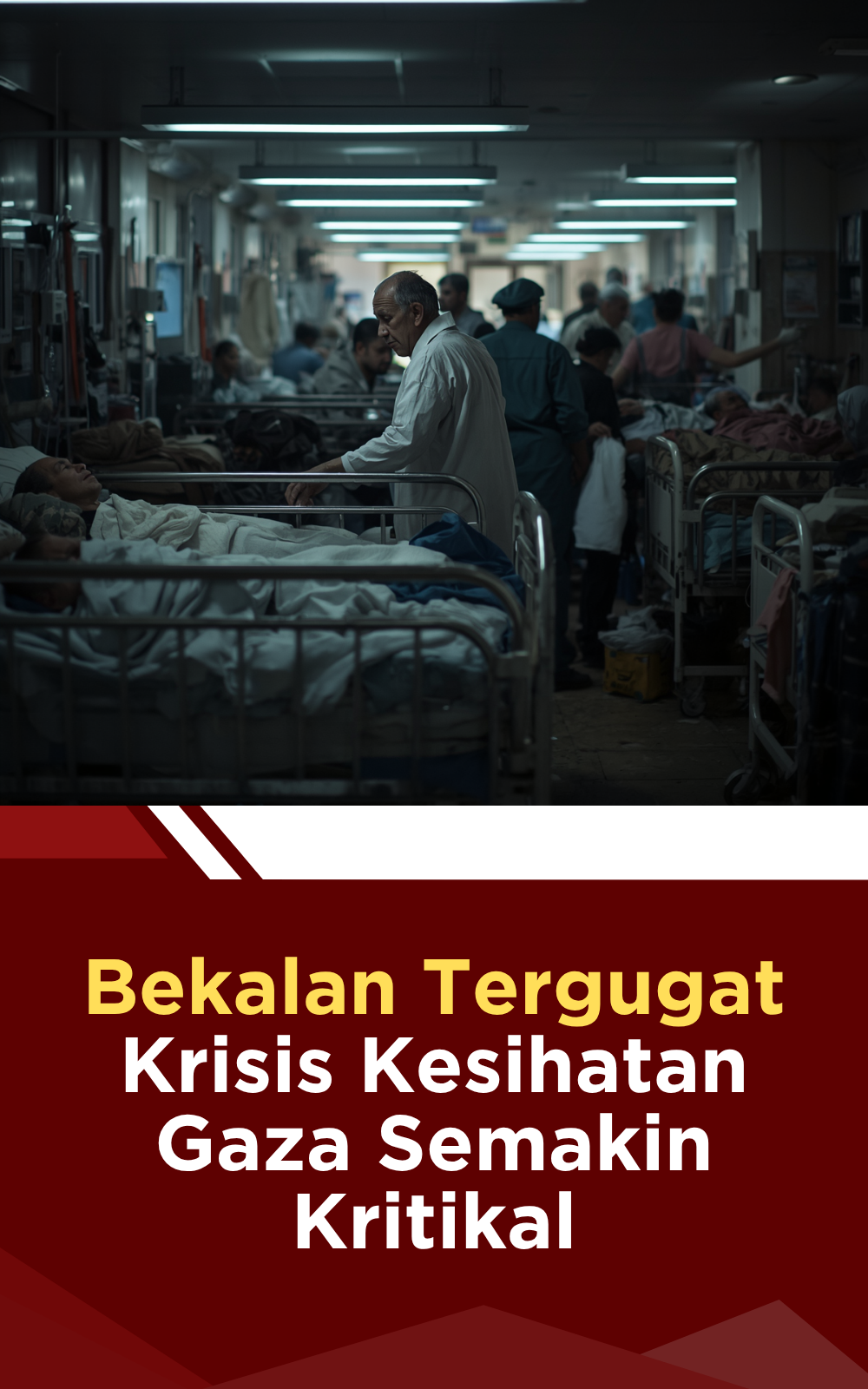 Krisis Kesihatan Di Gaza Semakin Kritikal