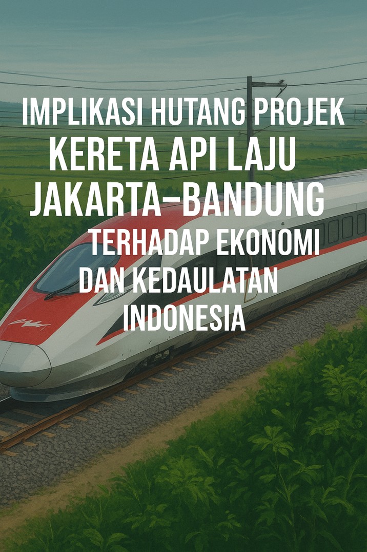 "Whoosh" Menjadi Pengukur Keupayaan Pemerintah Indonesia.