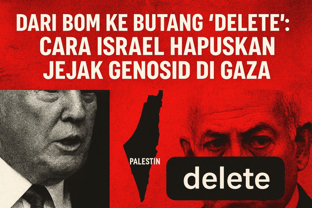 Bukti Genosid Dipadam, Penderitaan Palestin Cuba Dilenyapkan