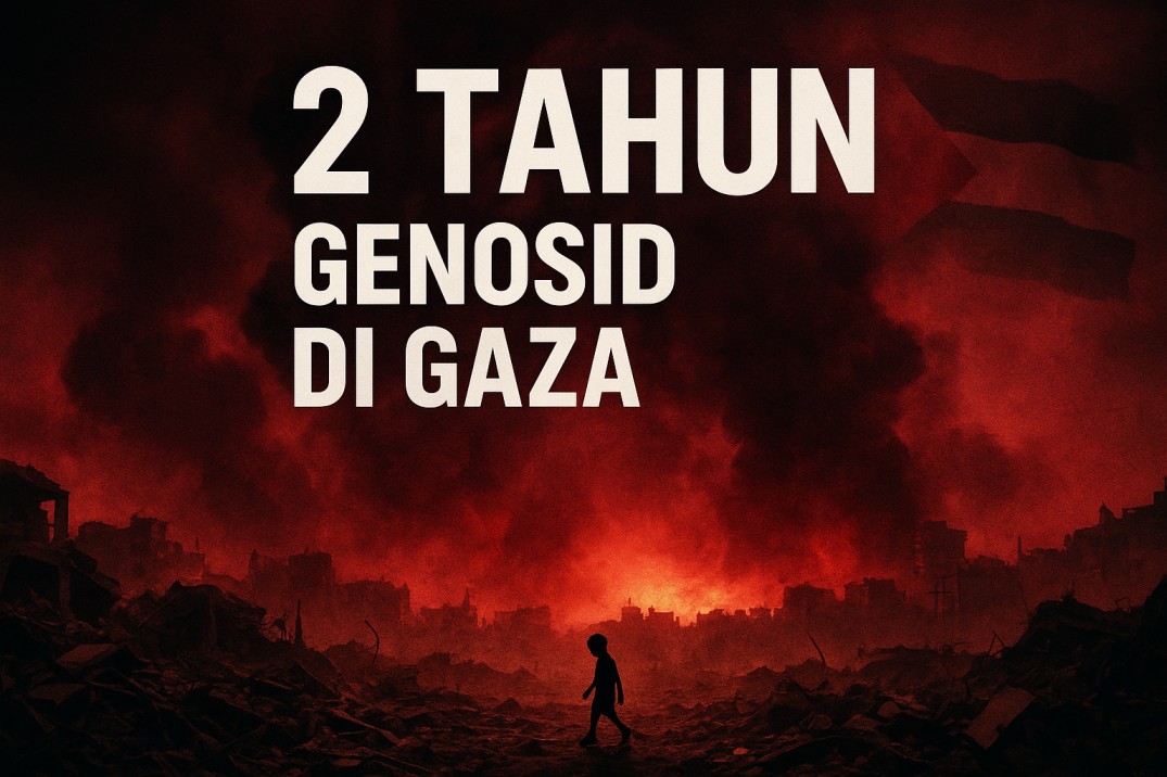2 Tahun Genosid: Dunia Tengok, Israel Ratah Gaza