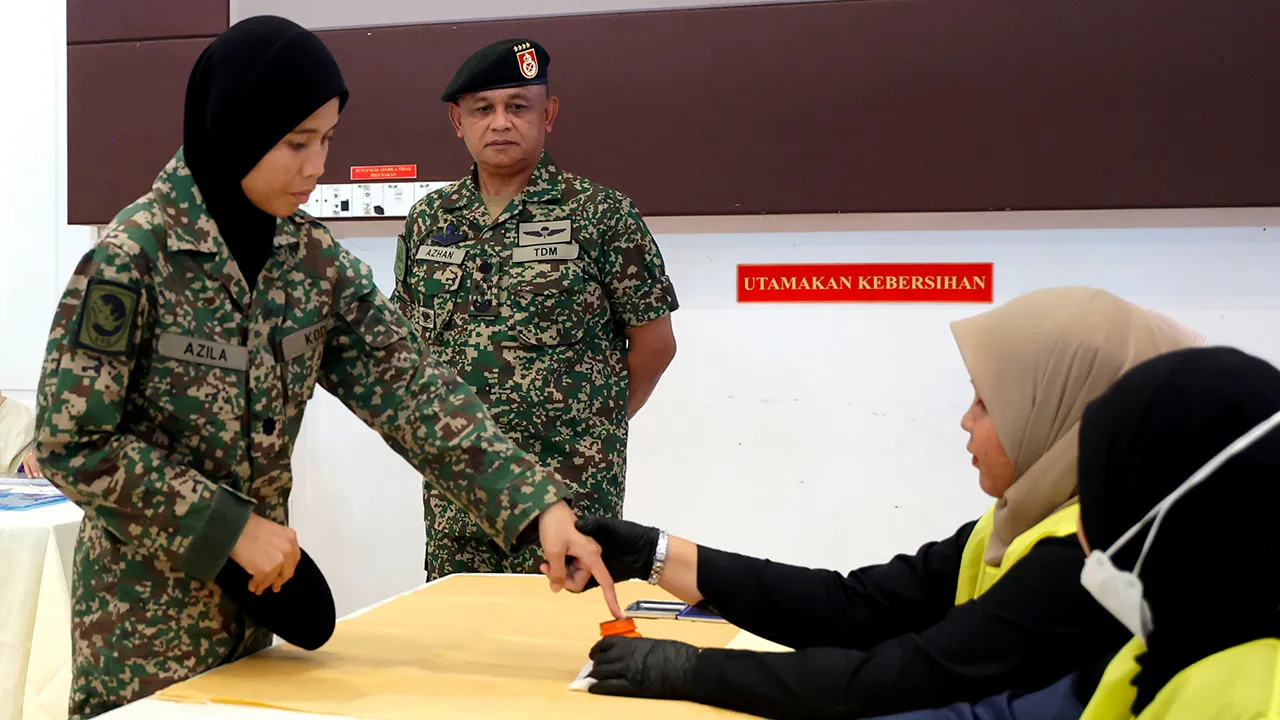 91.06 Peratus Pengundi Awal PRN Negeri Sembilan Telah Tunai Tanggungjawab